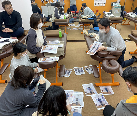 スタッフ勉強会の様子